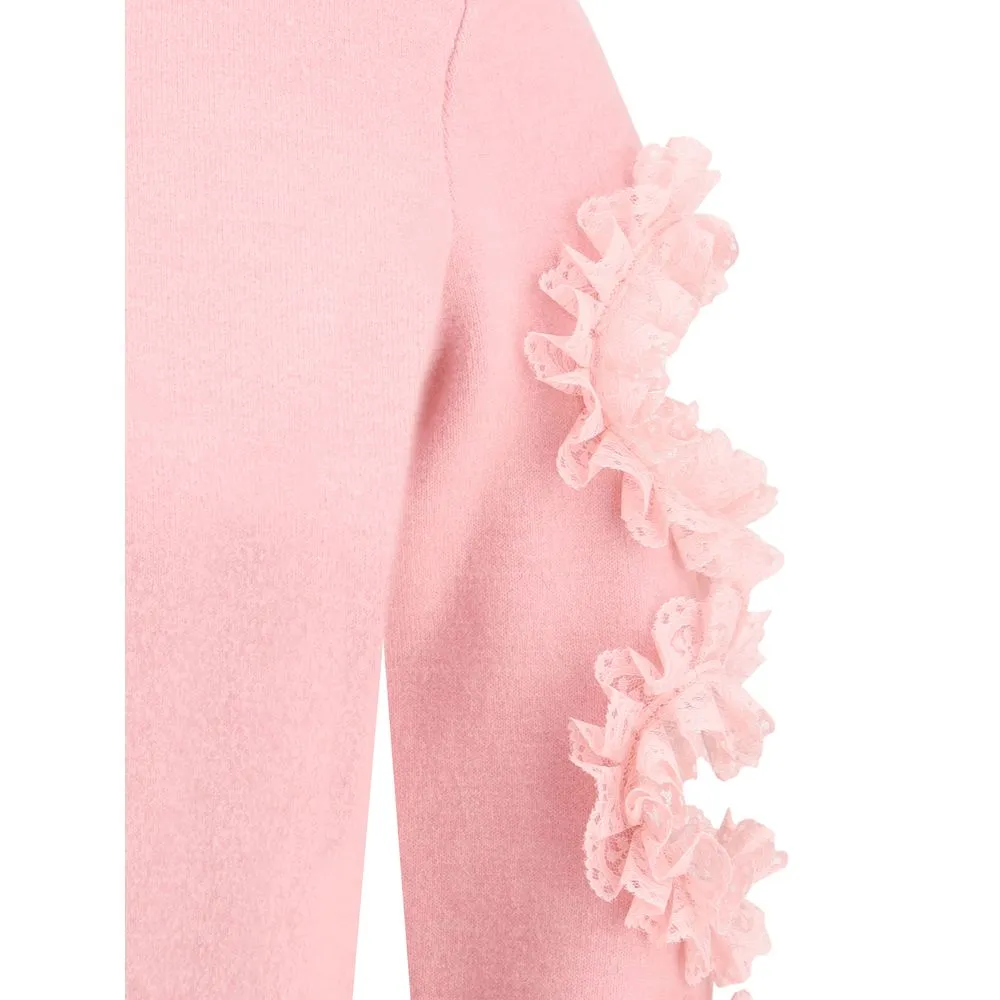 Self-Portrait Women's Lace cut-out detail Cardigan
