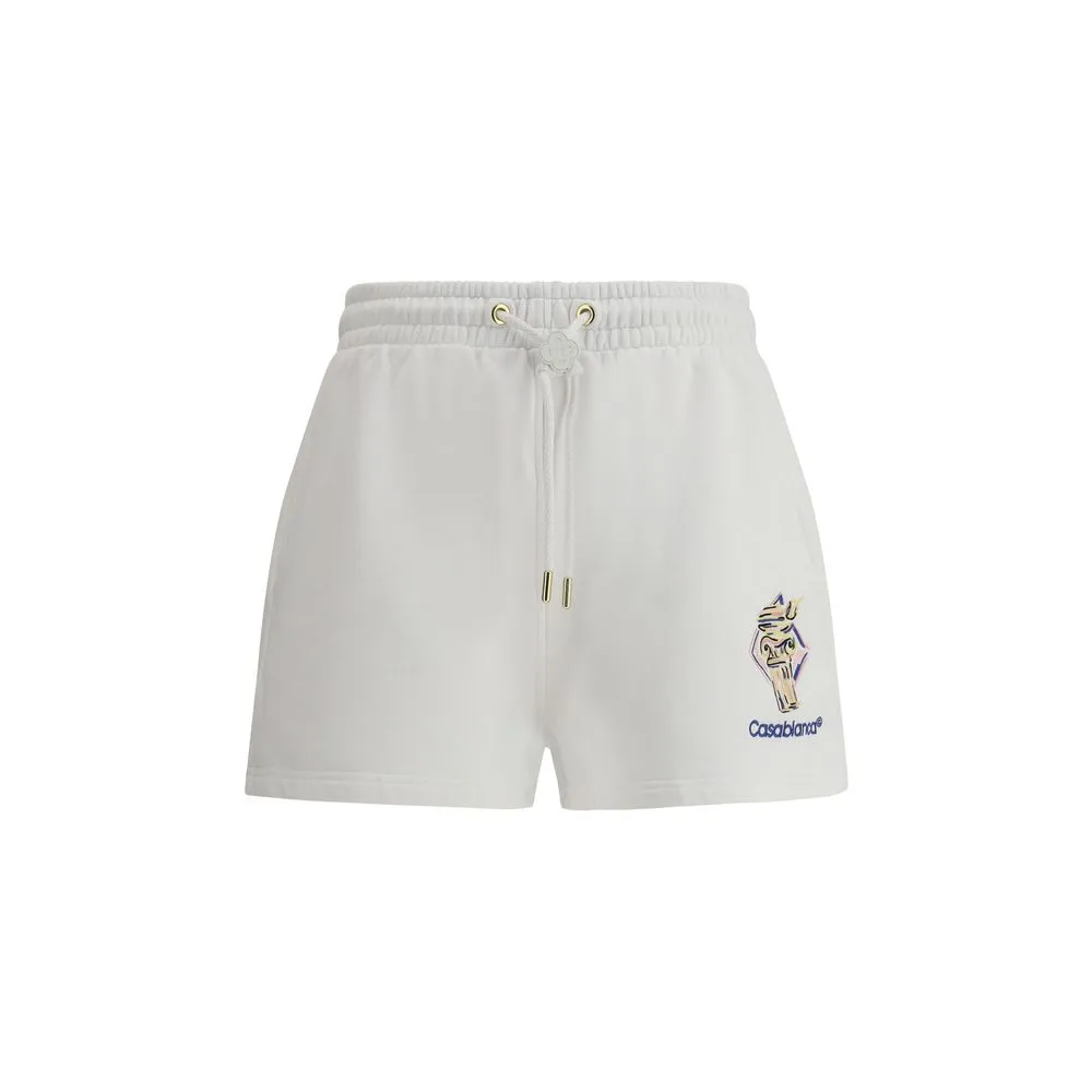 Casablanca Women's Diamond Shorts