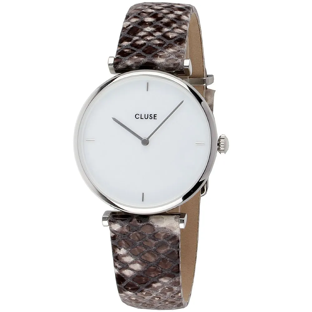 Cluse Women's Beige Leather Watch