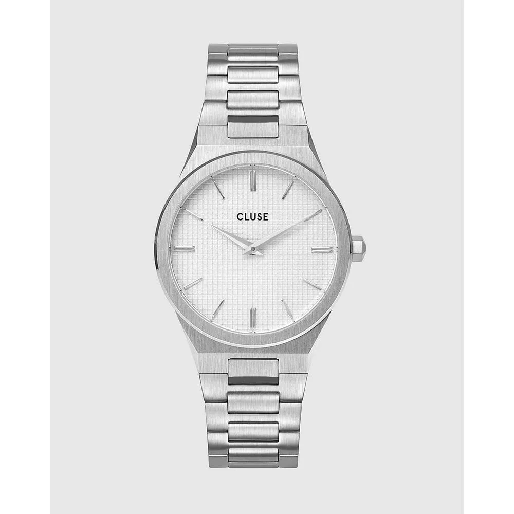 Cluse Women's Silver Stainless Steel Stainless Steel Watch