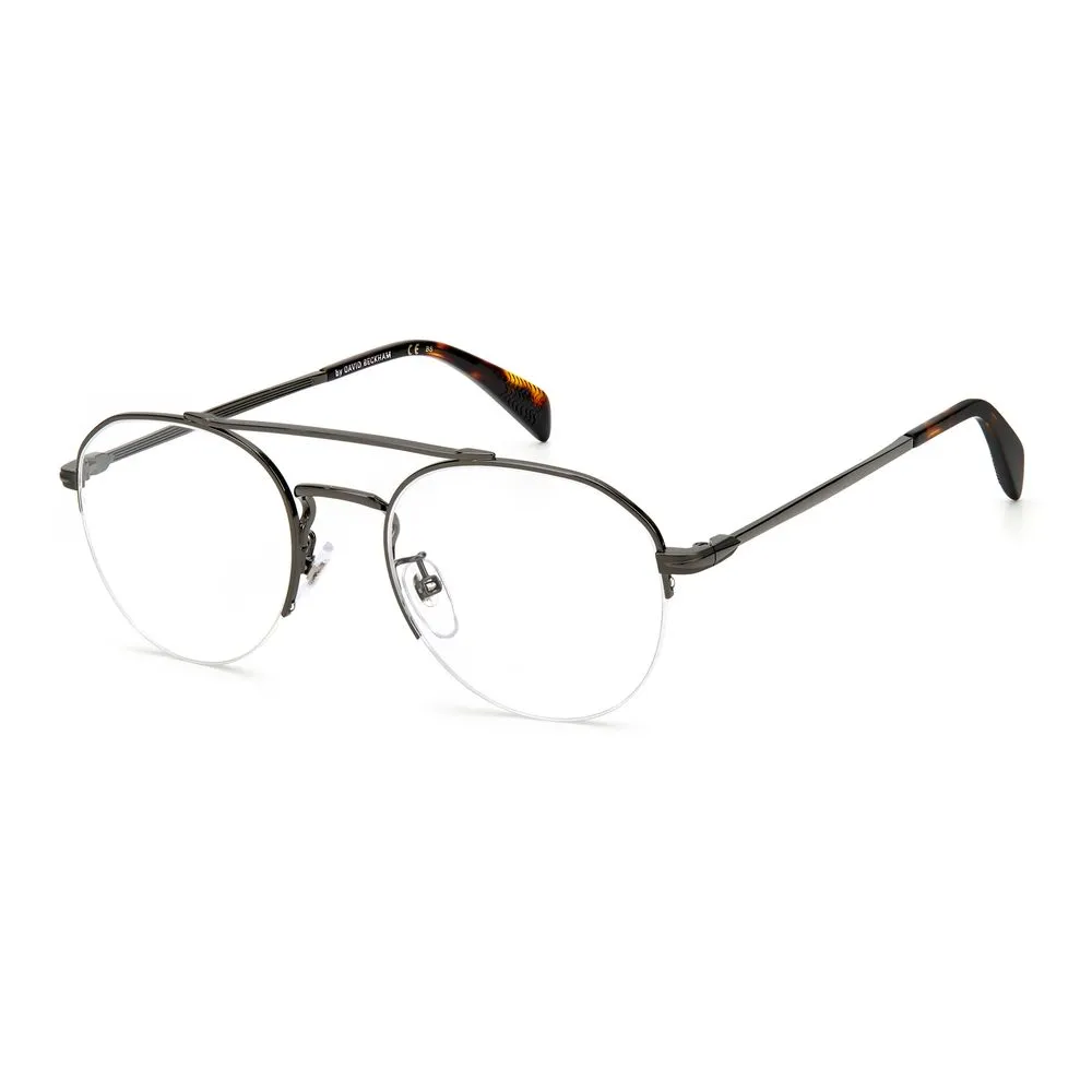 David Beckham Men's Bicolor Metal Frames