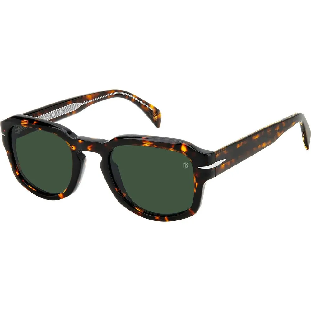 David Beckham Men's Brown Acetate Sunglasses