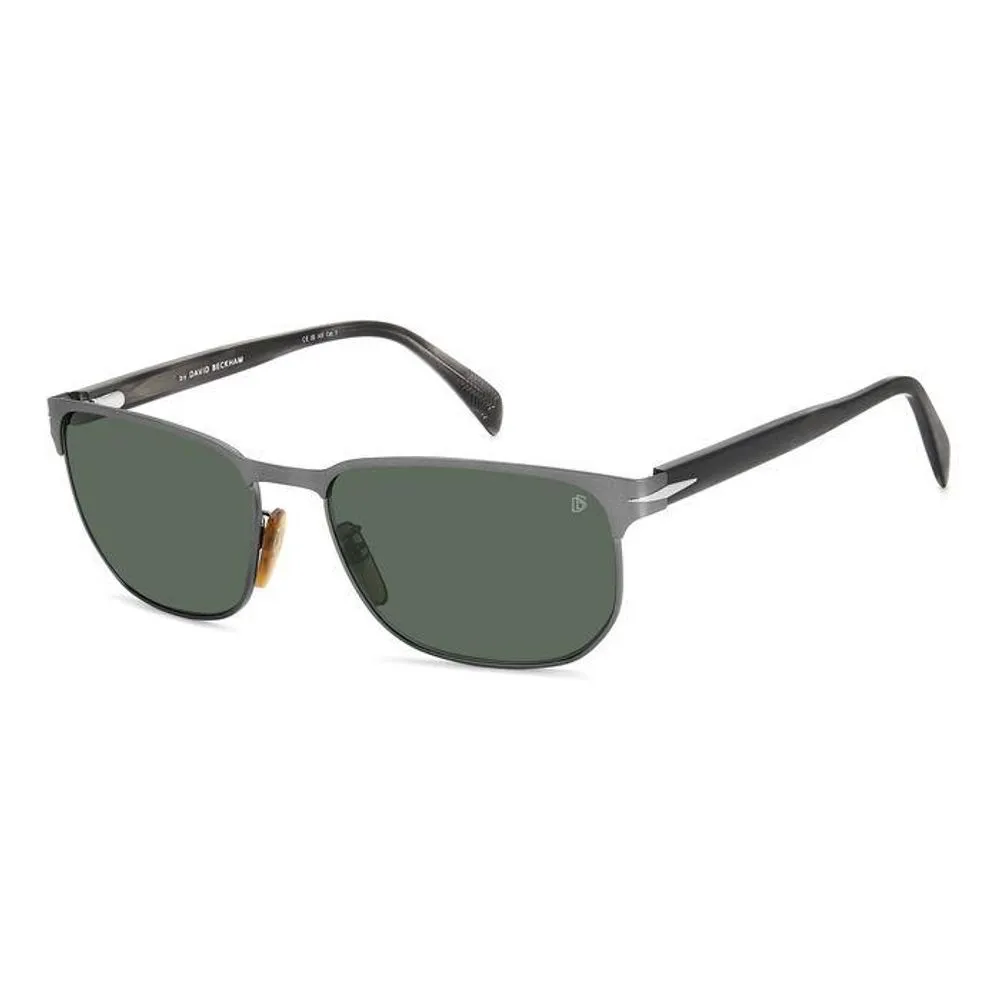 David Beckham Men's Gray Metal Sunglasses