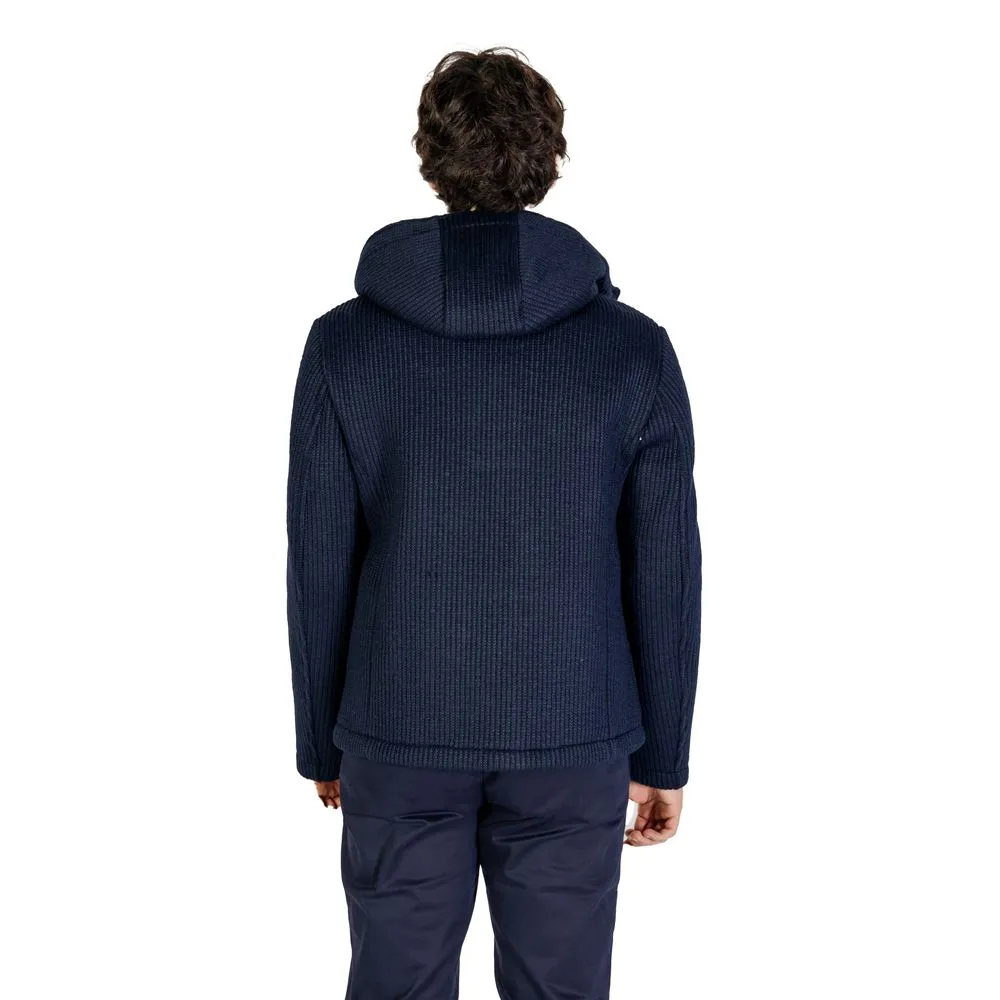 Hydra Clothing Men's Blue Polyester Jacket