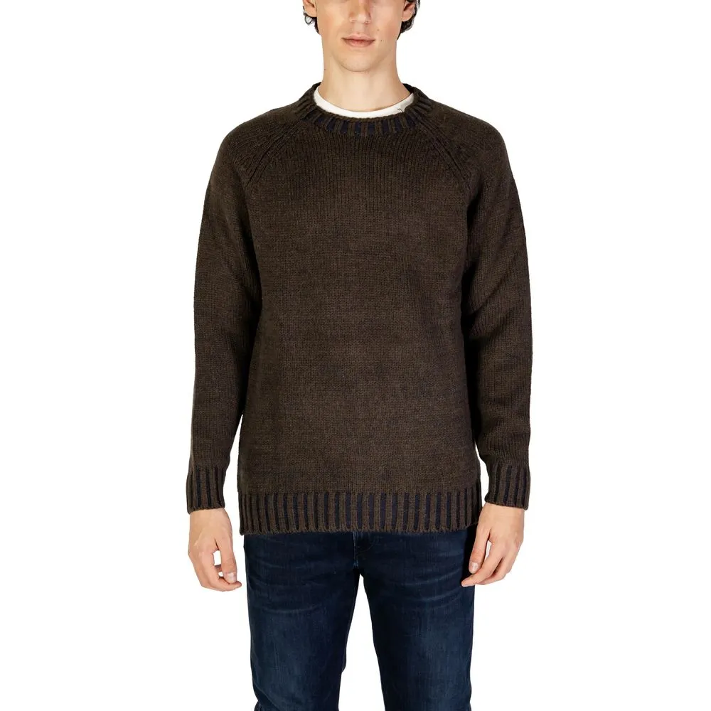 Hydra Clothing Men's Gray Acrylic Sweater