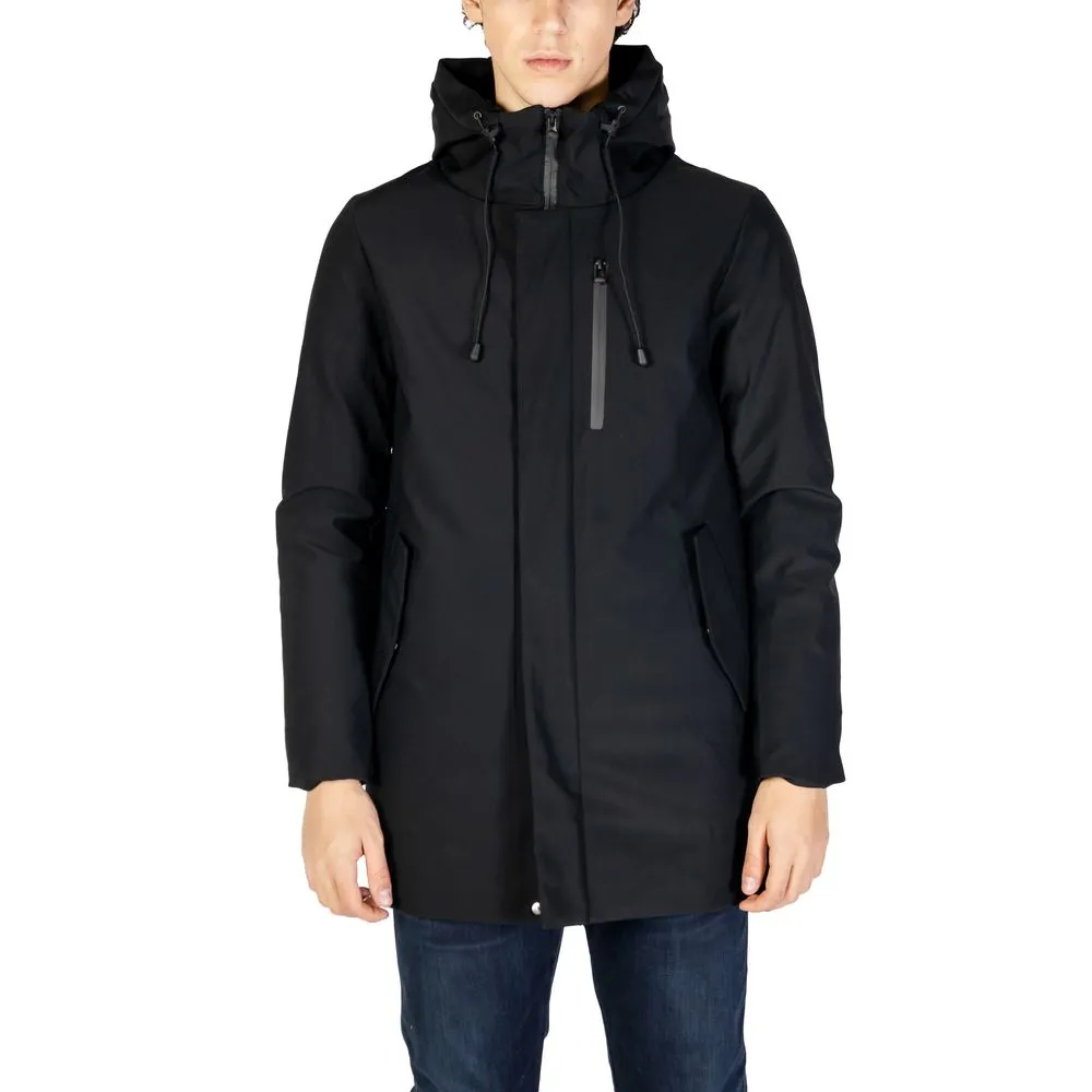 Hydra Clothing Men's Black Nylon Jacket