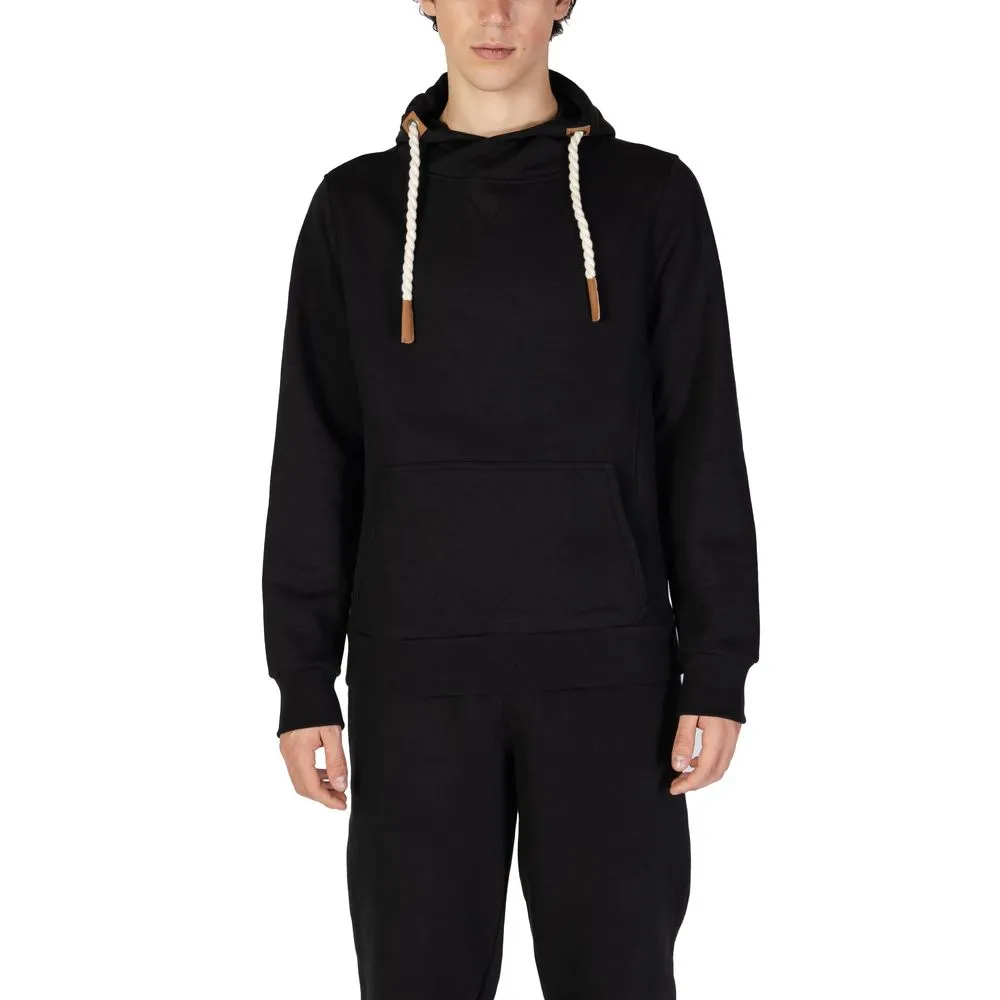 Hydra Clothing Men's Black Cotton Sweater