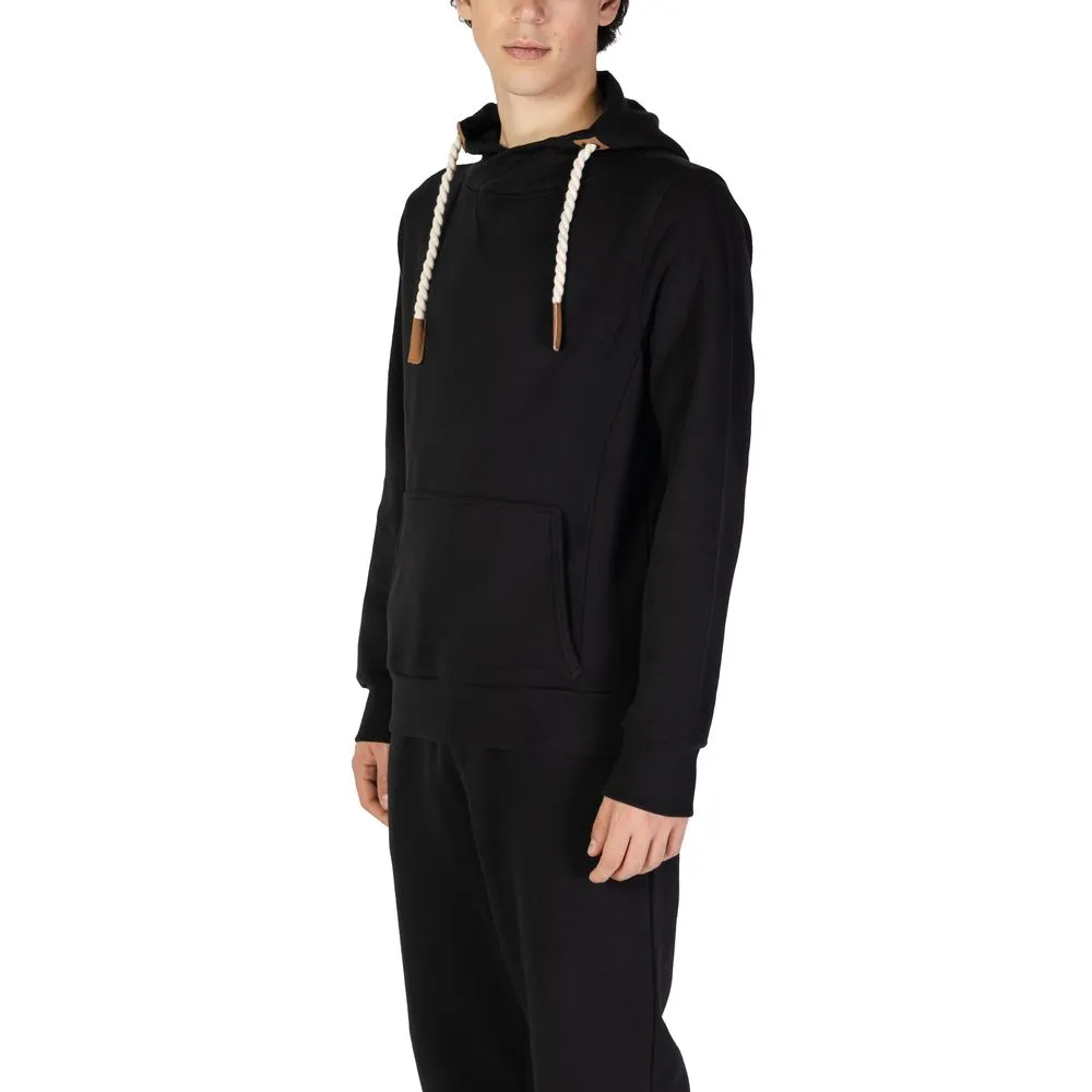 Hydra Clothing Men's Black Cotton Sweater