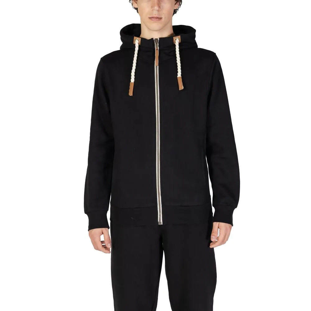 Hydra Clothing Men's Black Cotton Sweater