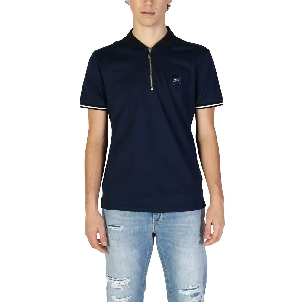 Antony Morato Men's Blue Cotton T-Shirt
