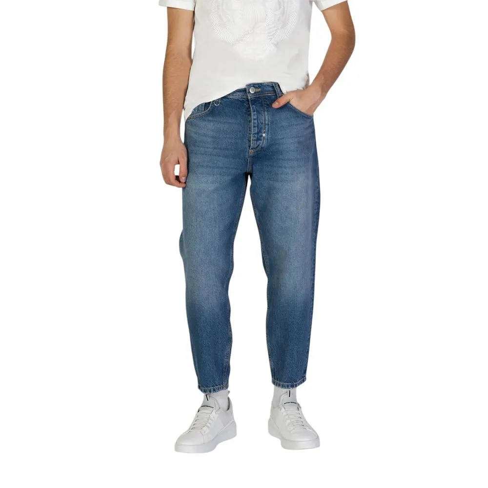 Antony Morato Men's Blue Cotton Jeans & Pant