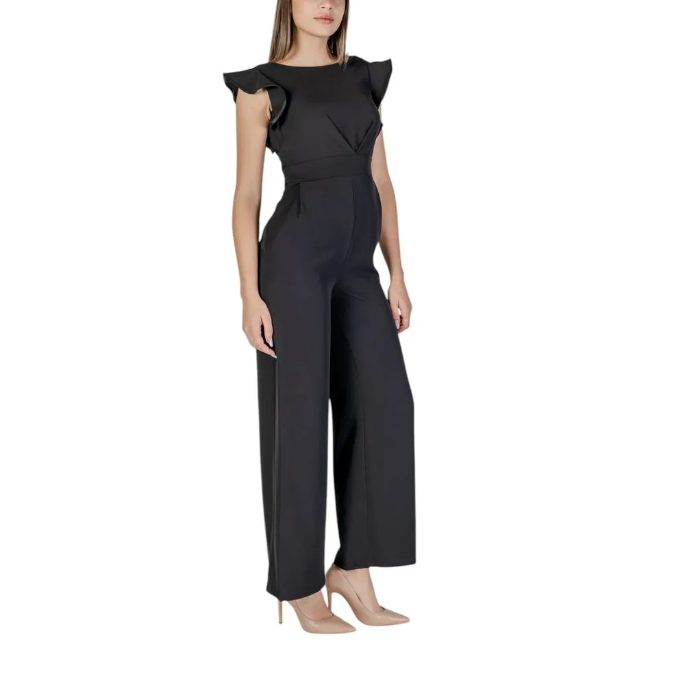 Rinascimento Women's Black Polyester Suits & Blazer