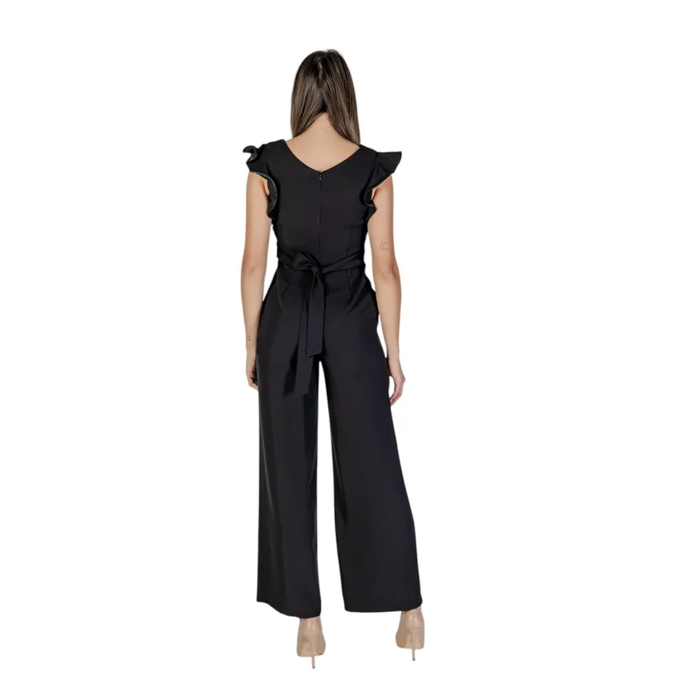 Rinascimento Women's Black Polyester Suits & Blazer