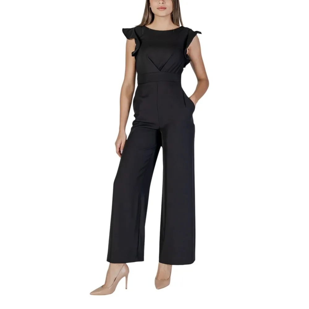 Rinascimento Women's Black Polyester Suits & Blazer
