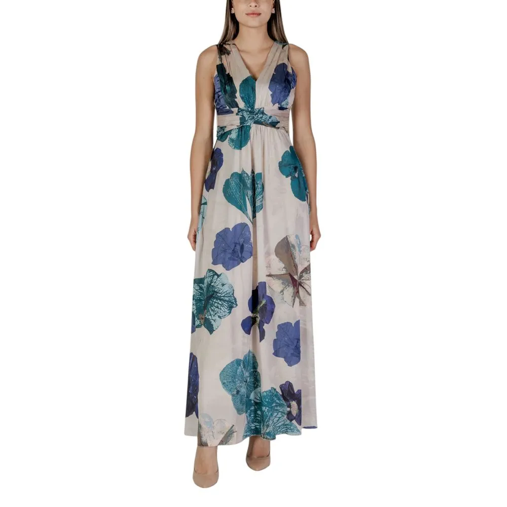 Rinascimento Women's Green Polyester Dress
