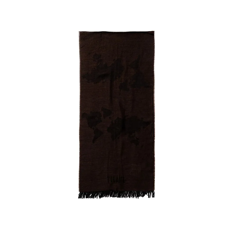 Alviero Martini Prima Classe Men's Brown Viscose Scarf