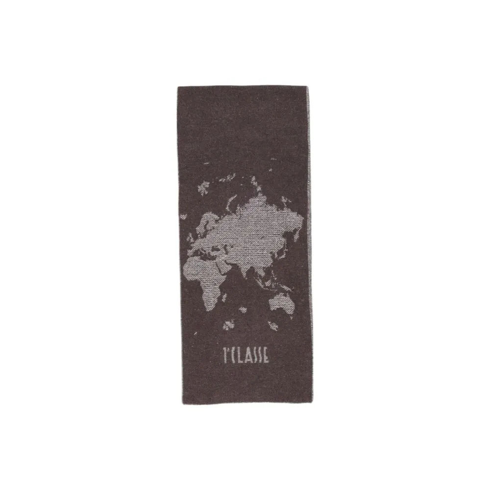 Alviero Martini Prima Classe Women's Brown Cotton Scarf