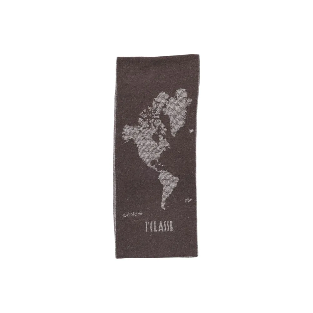 Alviero Martini Prima Classe Women's Brown Cotton Scarf