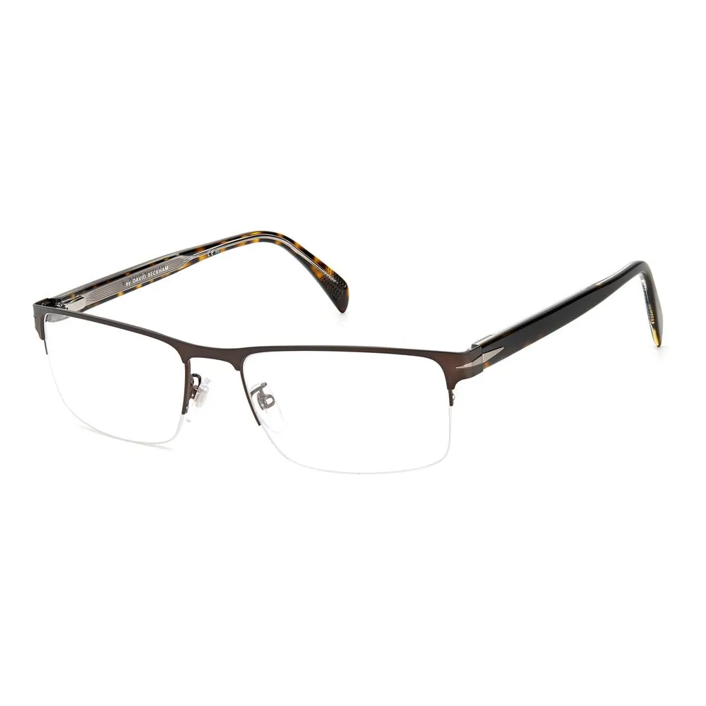 David Beckham Men's Brown Metal Frames