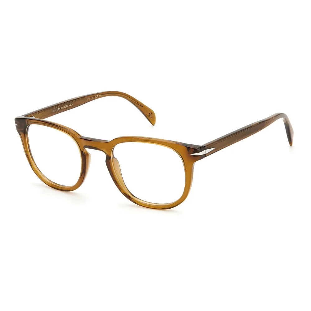 David Beckham Men's Orange Acetate Frames