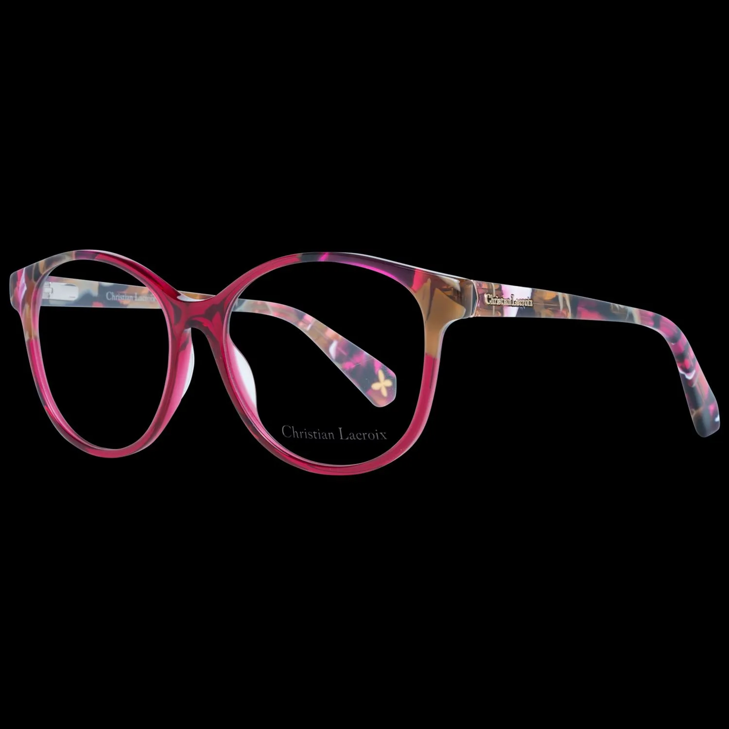 Christian Lacroix Burgundy Women Optical Frames