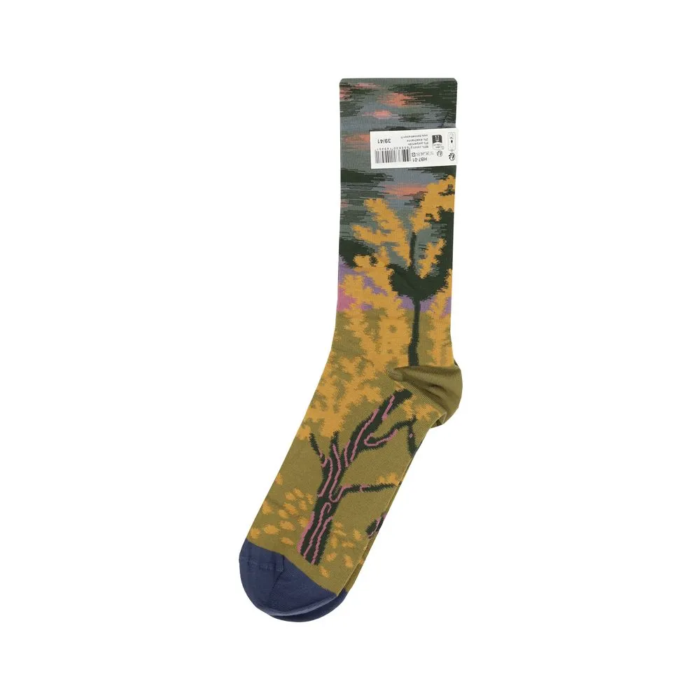 Bonne Maison Women's Wormwood Landscape Socks