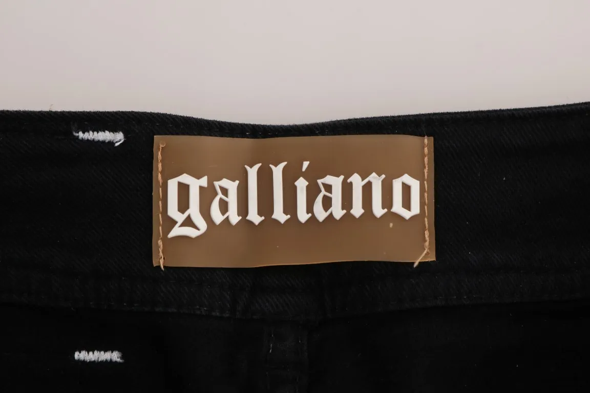 John Galliano Women's Chic Gray Wash Regular Fit Jeans