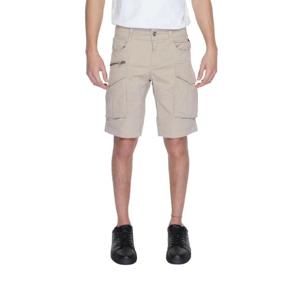 Replay Men's Beige Cotton Short