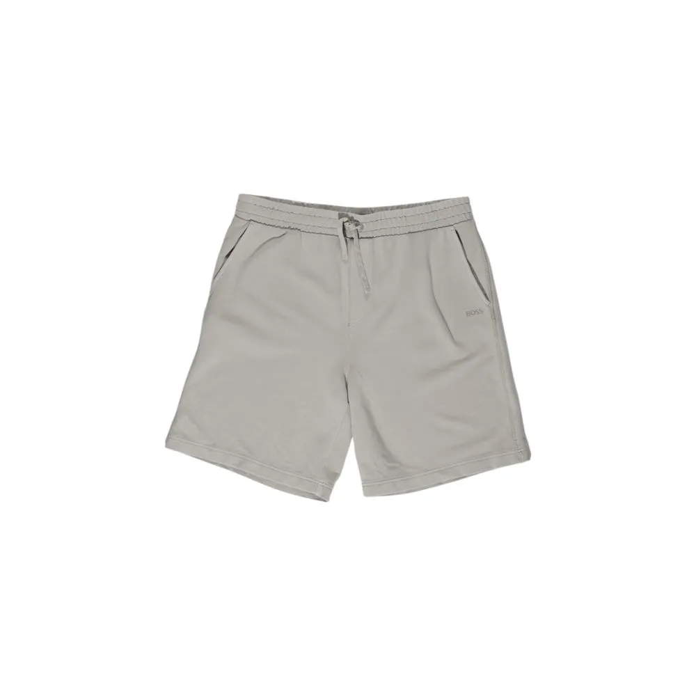 Hugo Boss Men's Beige Cotton Short