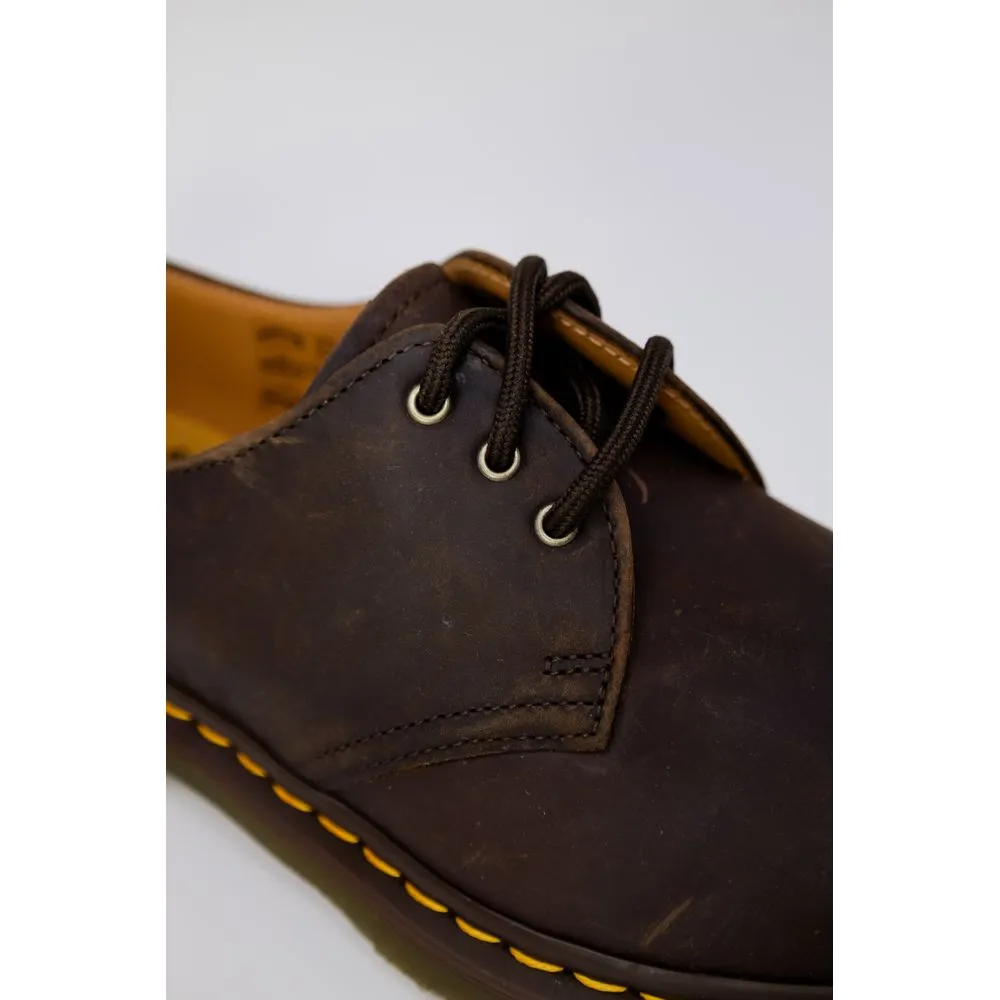 Dr. Martens Men's Brown Leather Casual