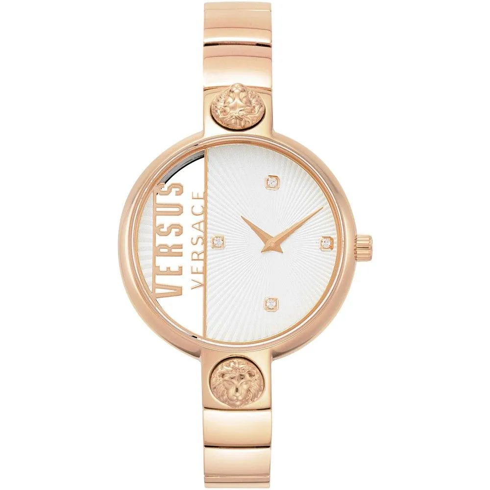 Versus Versace Women's Pink Stainless Steel Watch