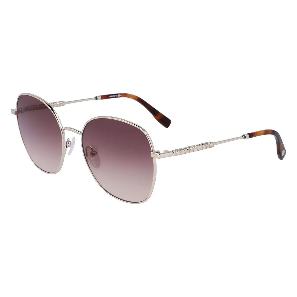 Lacoste Women's Gold Metal Sunglasses