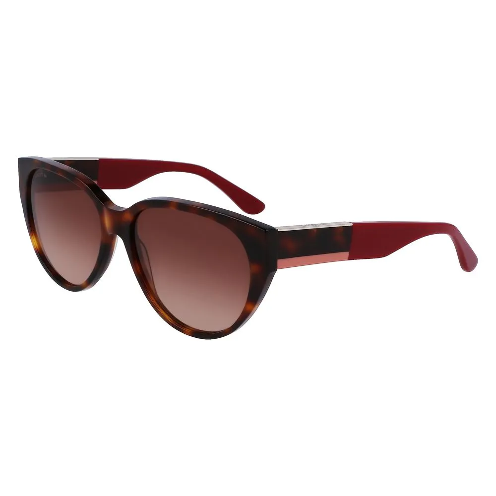 Lacoste Women's Brown Acetate Sunglasses