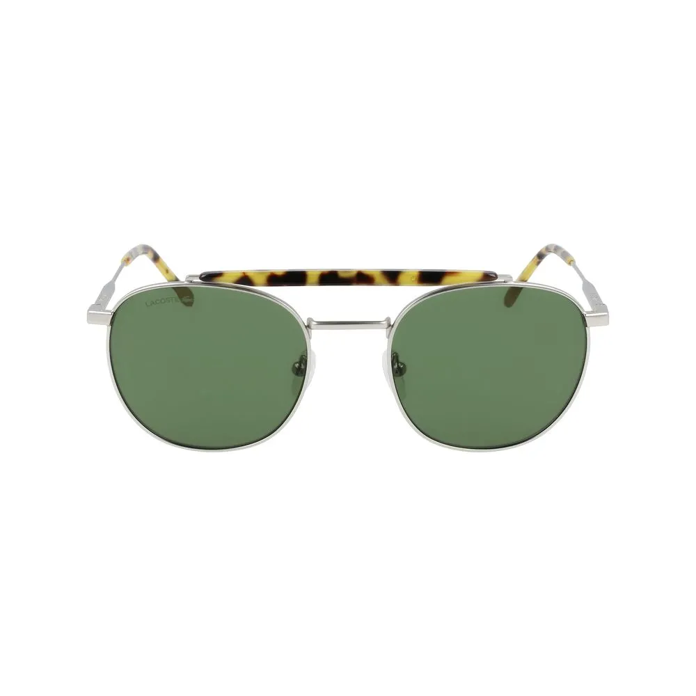 Lacoste Men's Silver Metal Sunglasses