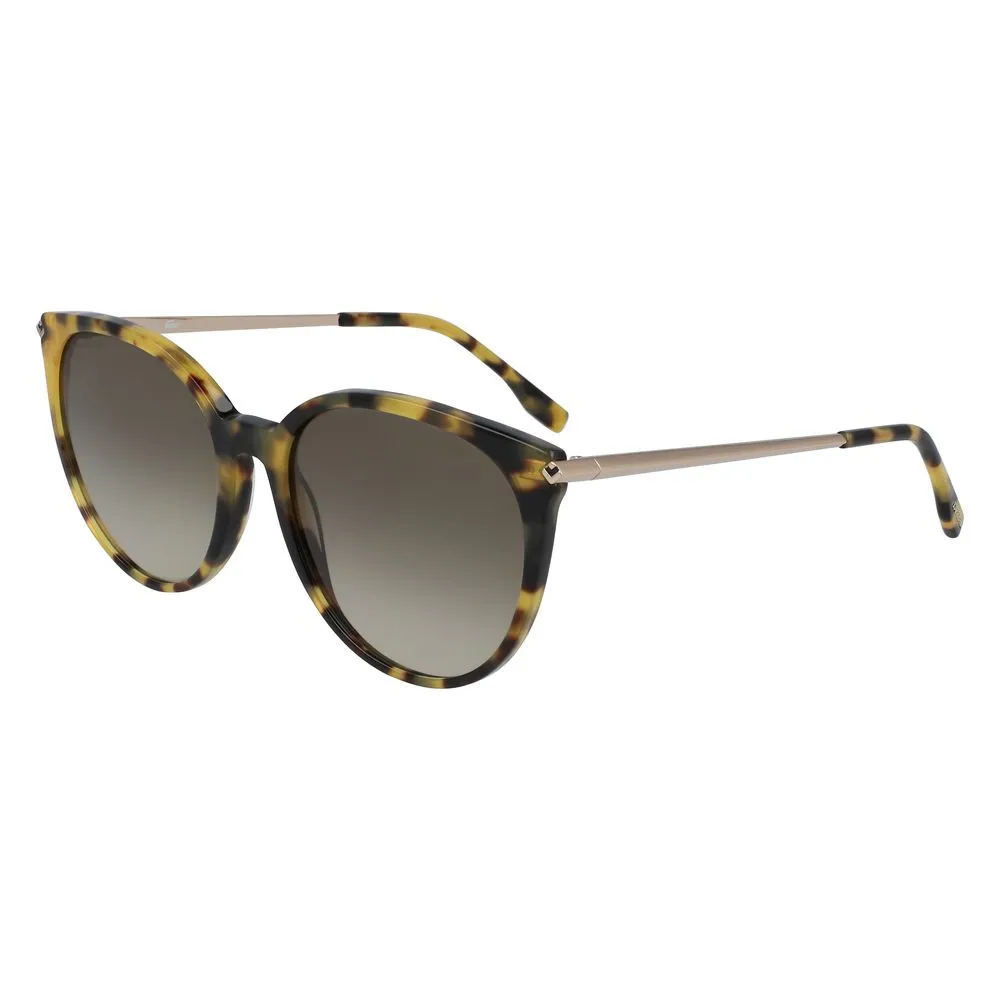 Lacoste Women's Brown Metal Sunglasses