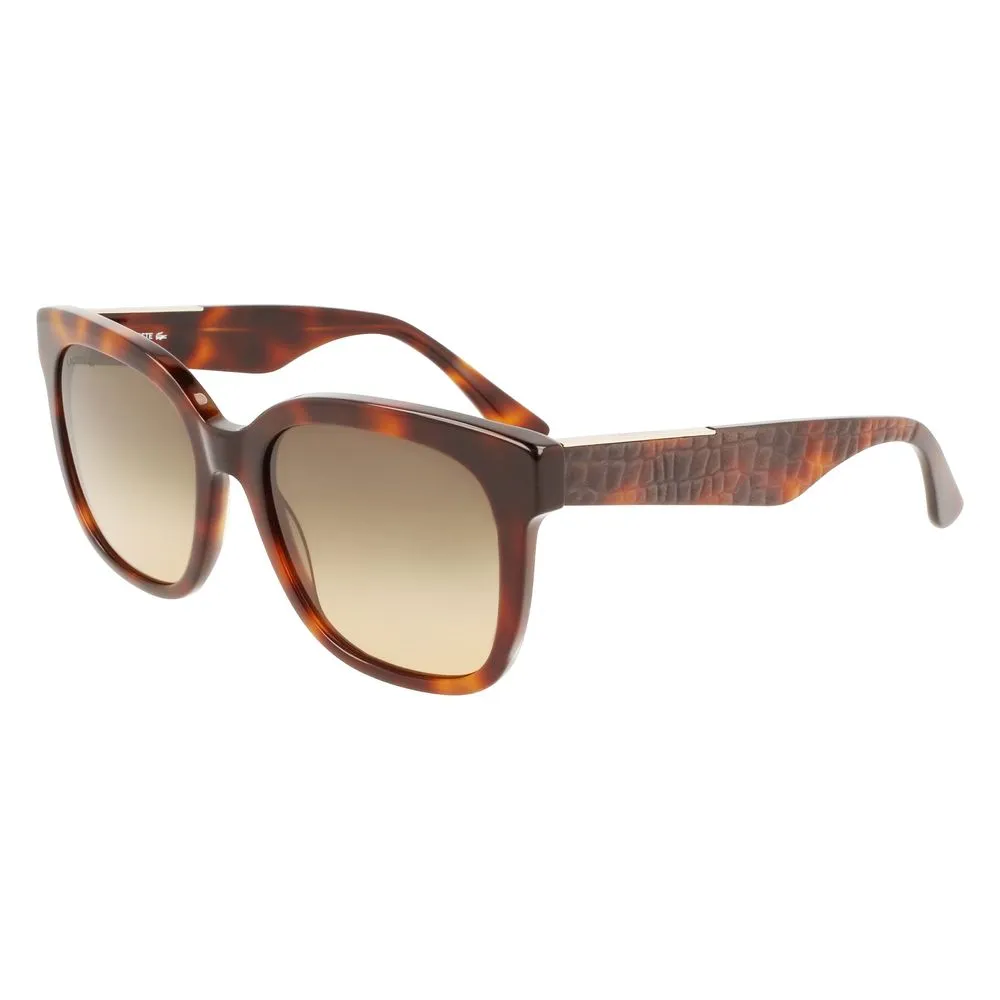 Lacoste Women's Brown Acetate Sunglasses