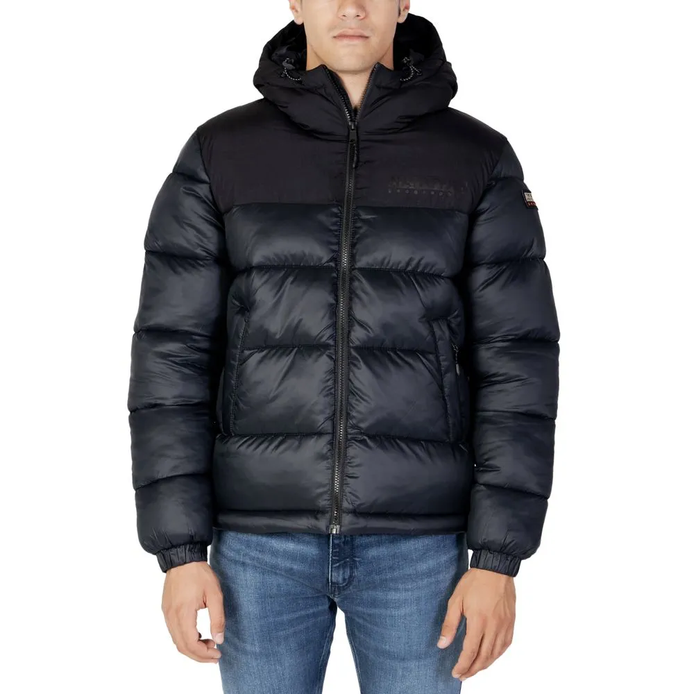 Napapijri Men's Black Polyethylene Jacket
