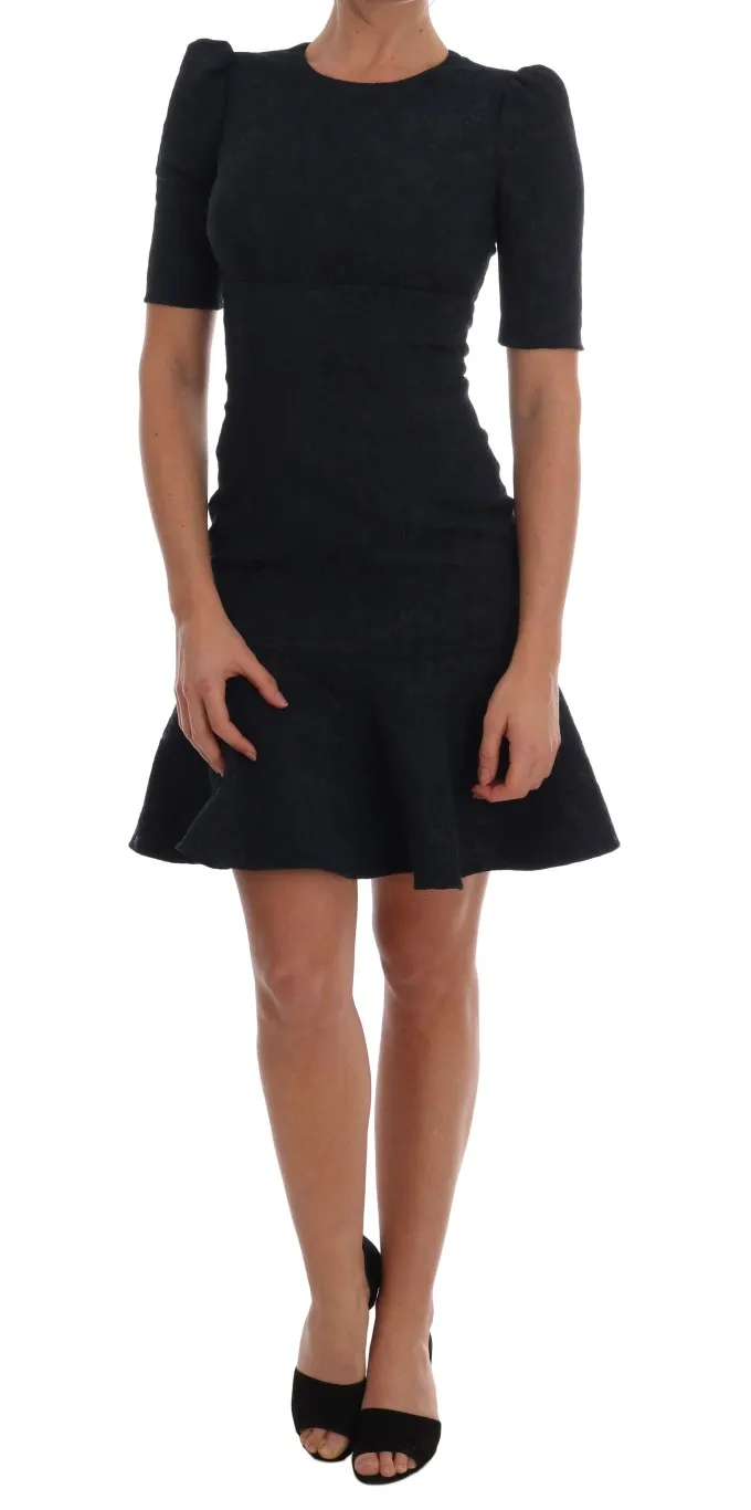 Dolce & Gabbana Women's Floral Brocade Mini Flare Dress