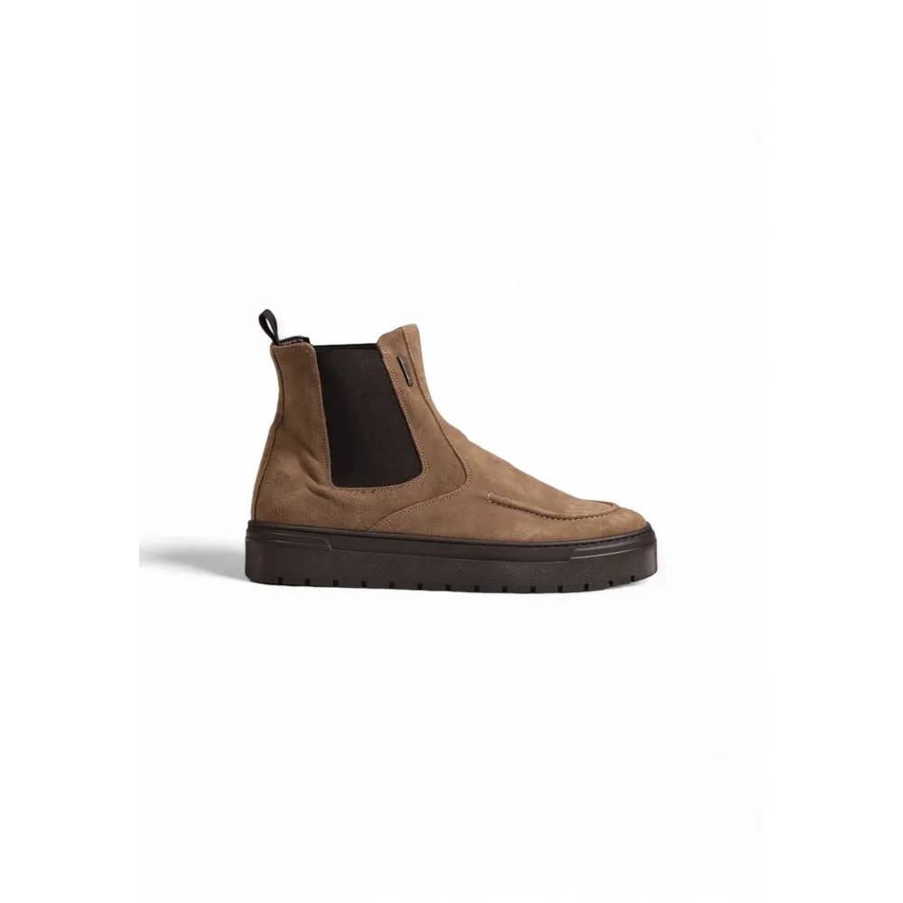 Antony Morato Men's Gray Suede Boot