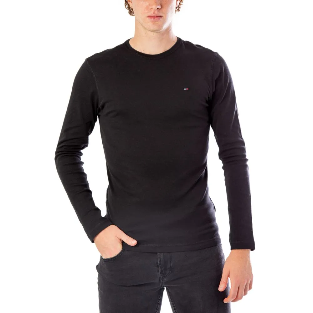 Tommy Hilfiger Jeans Men's Black Cotton Shirt