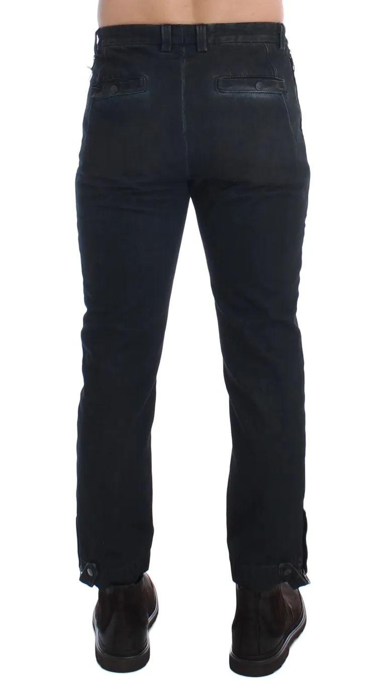 Costume National Men's Chic Blue Slim Fit Denim Jeans