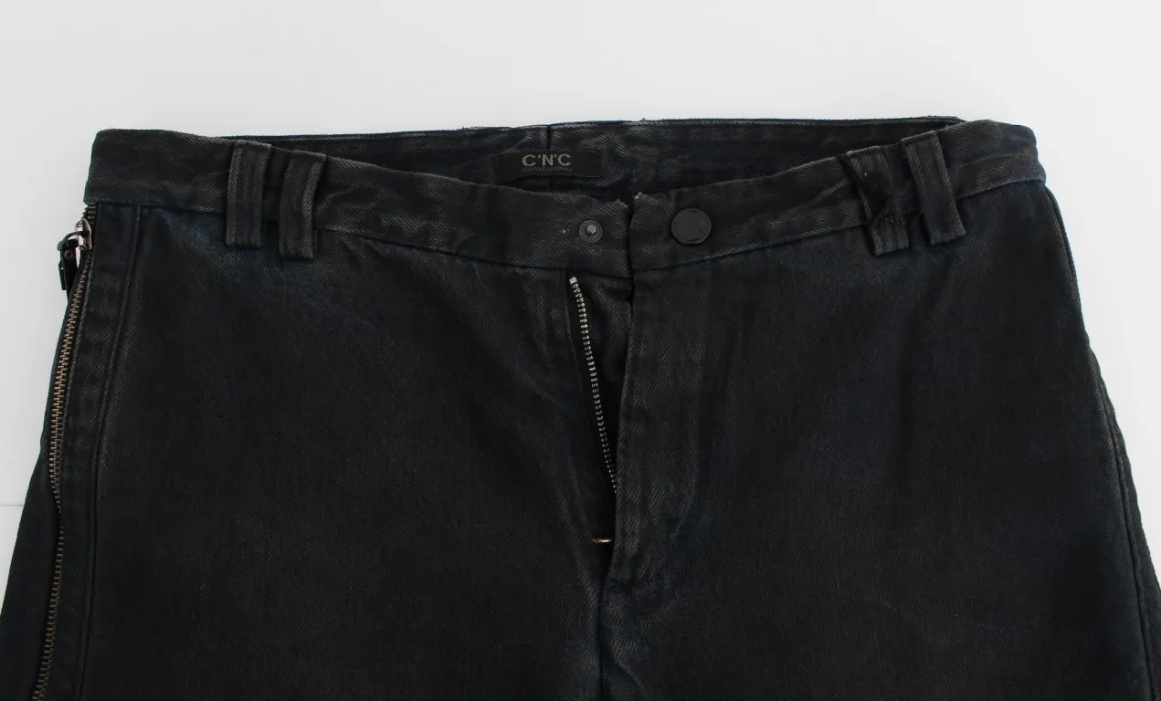 Costume National Men's Chic Blue Slim Fit Denim Jeans