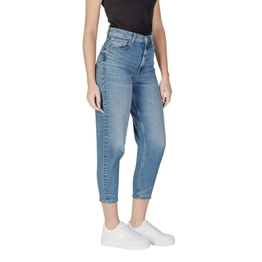 Tommy Hilfiger Jeans Women's Light Blue Cotton Rigenerato Jeans & Pant