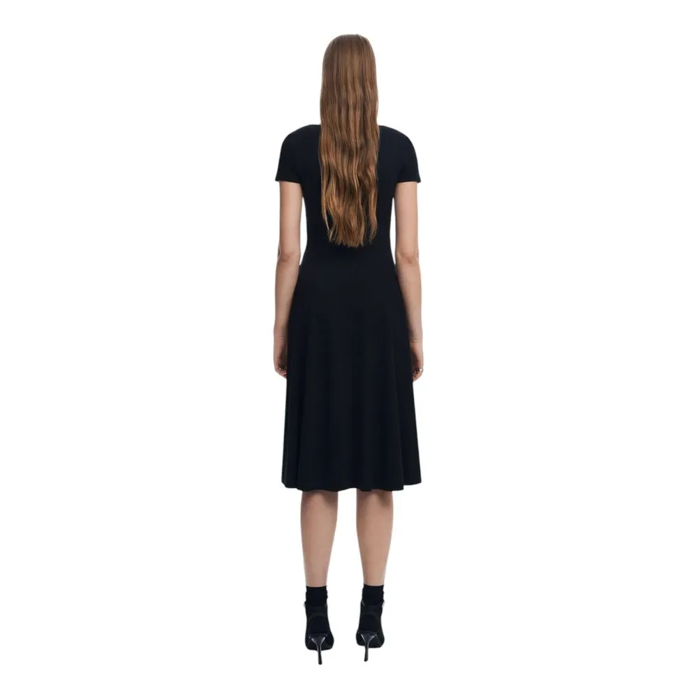 Desigual Women's Black Cotton Dress
