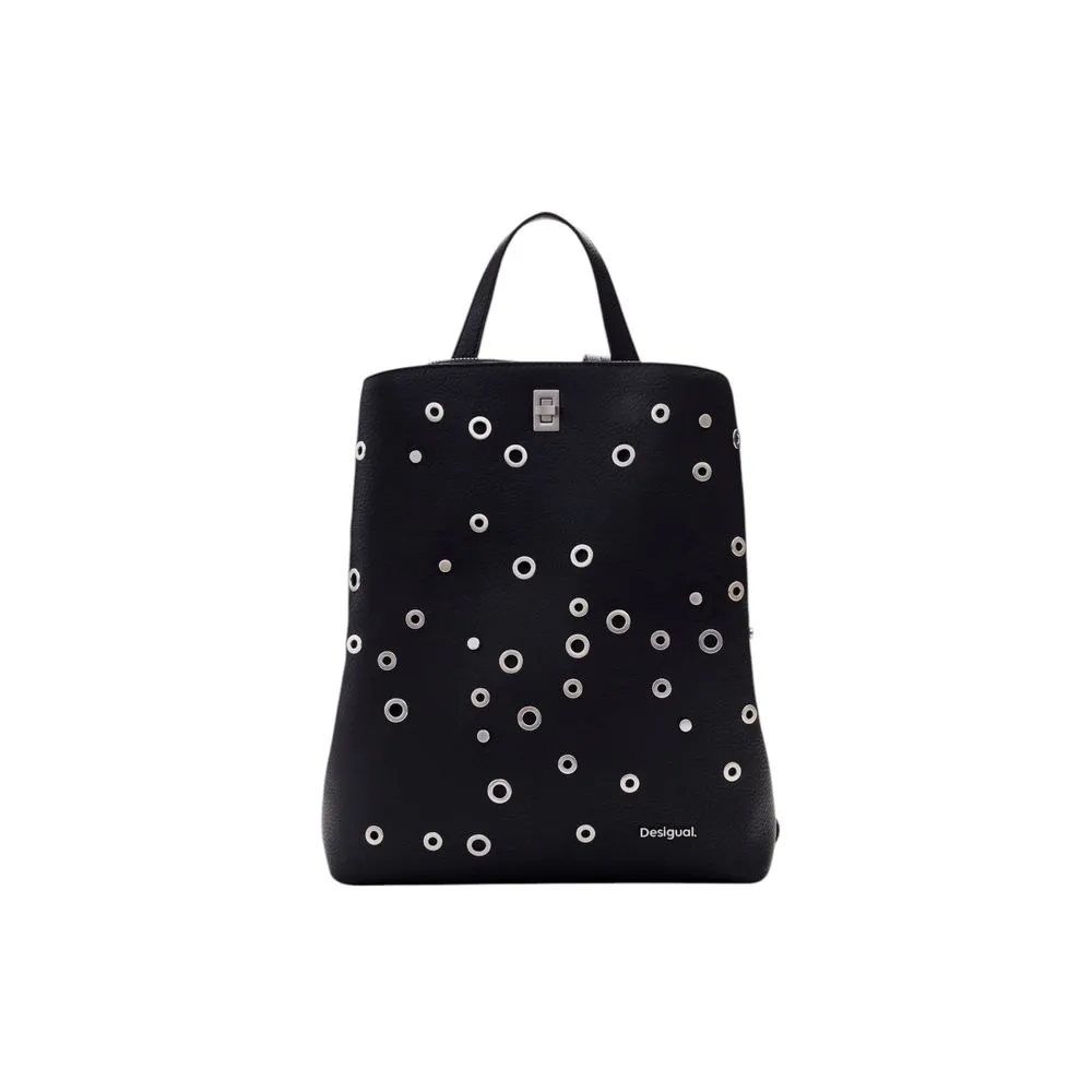 Desigual Women's Black Polyethylene Backpack