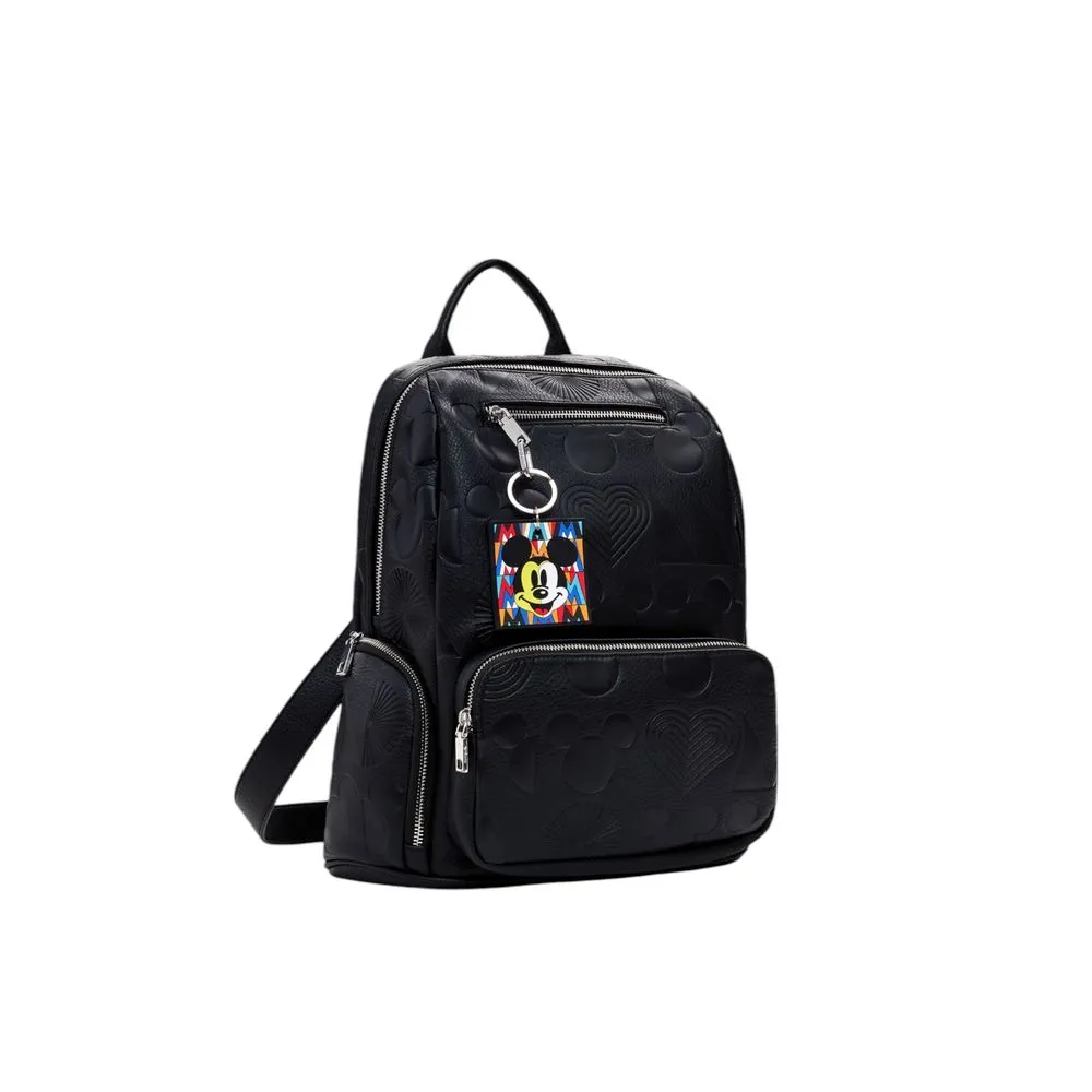 Desigual Women's Black Polyethylene Backpack