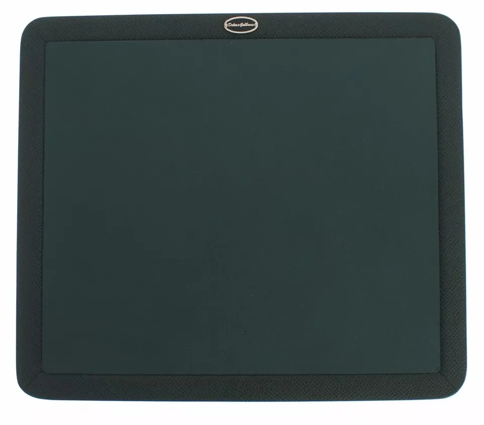 Dolce & Gabbana Men's Green Leather Mouse Pad