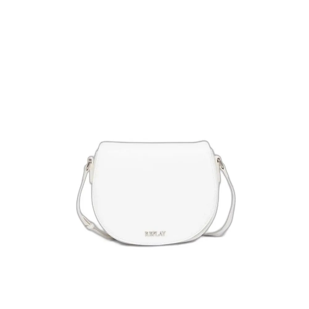 Replay Women's White Polyethylene Handbag