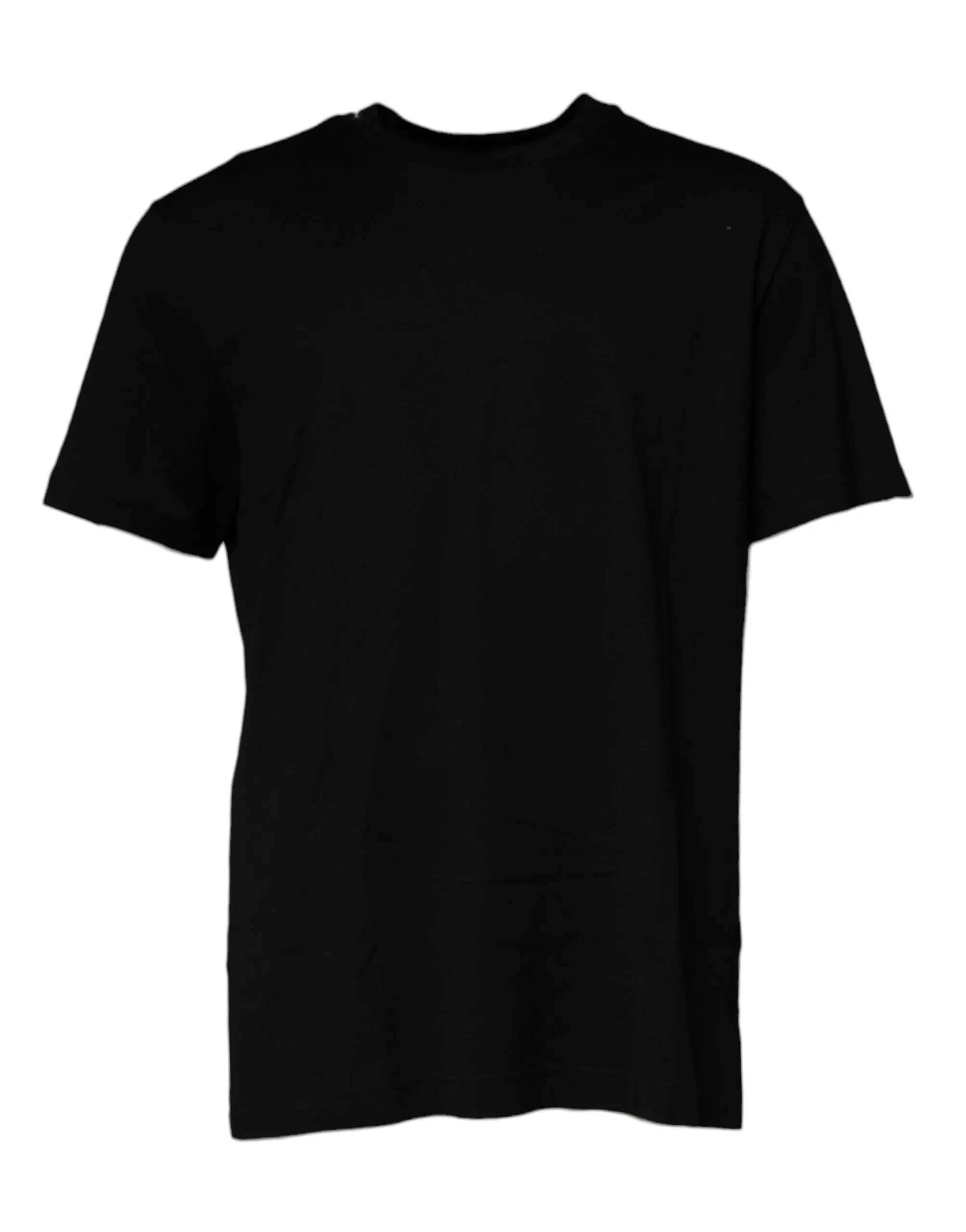 Dolce & Gabbana Men's Black Crew Neck Short Sleeve T-shirt