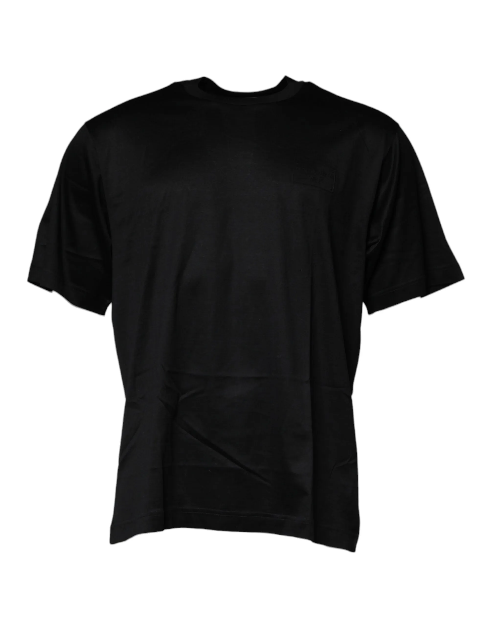 Dolce & Gabbana Men's Black Crew Neck Short Sleeve T-shirt